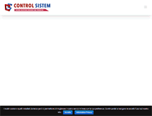 Tablet Screenshot of controlsistem.it